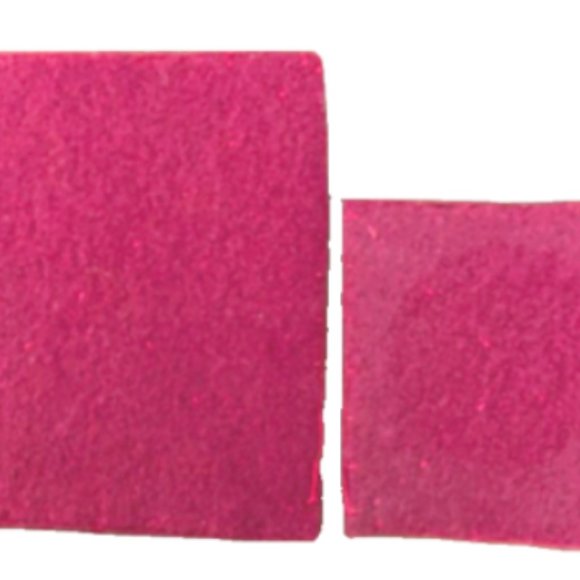 TRIVETS 3 COASTER RED 100% WOOL MUG RUG 9"x9" 7"X7"5"X5" DINING TABLE HOME DECOR - Picture 1 of 4